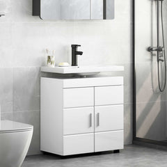 vidaXL Bathroom Cabinet Set TULUM 60 x 34 x 63 cm Basin Cabinet