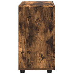 vidaXL Bathroom Cabinet Set TULUM Smoked Oak 60 x 34 x 63 cm 6