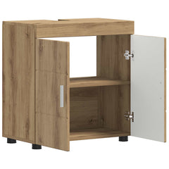 vidaXL Bathroom Cabinet Set TULUM Artisan Oak 60 x 34 x 63 cm 5