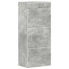 vidaXL Bathroom Wall Cabinet TULUM Concrete Grey 37 x 24.5 x 86 cm 2