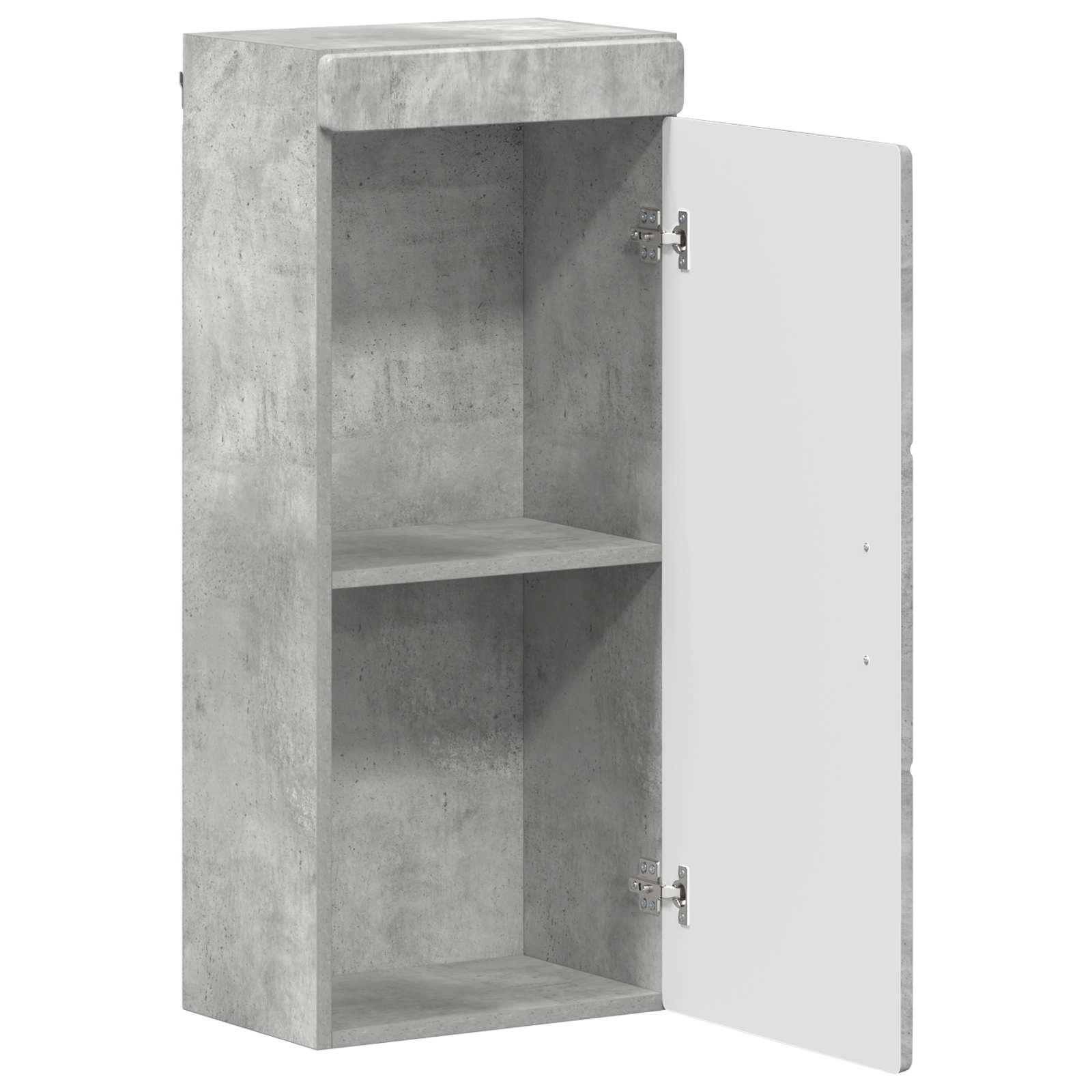 vidaXL Bathroom Wall Cabinet TULUM Concrete Grey 37 x 24.5 x 86 cm 5