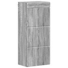 vidaXL Bathroom Wall Cabinet TULUM Grey Sonoma 37 x 24.5 x 86 cm 2