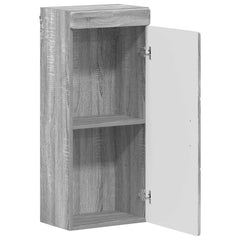 vidaXL Bathroom Wall Cabinet TULUM Grey Sonoma 37 x 24.5 x 86 cm 5