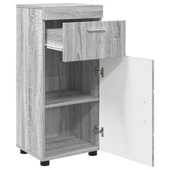 vidaXL Bathroom Cabinet Set TULUM Grey Sonoma 37 x 31.5 x 82 cm 4