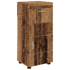 vidaXL Bathroom Cabinet Set TULUM Old Wood 37 x 31.5 x 82 cm 2