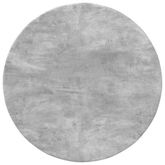 vidaXL Table Top Ø 60 x 1.5 cm Round Engineered Wood Concrete Grey 2