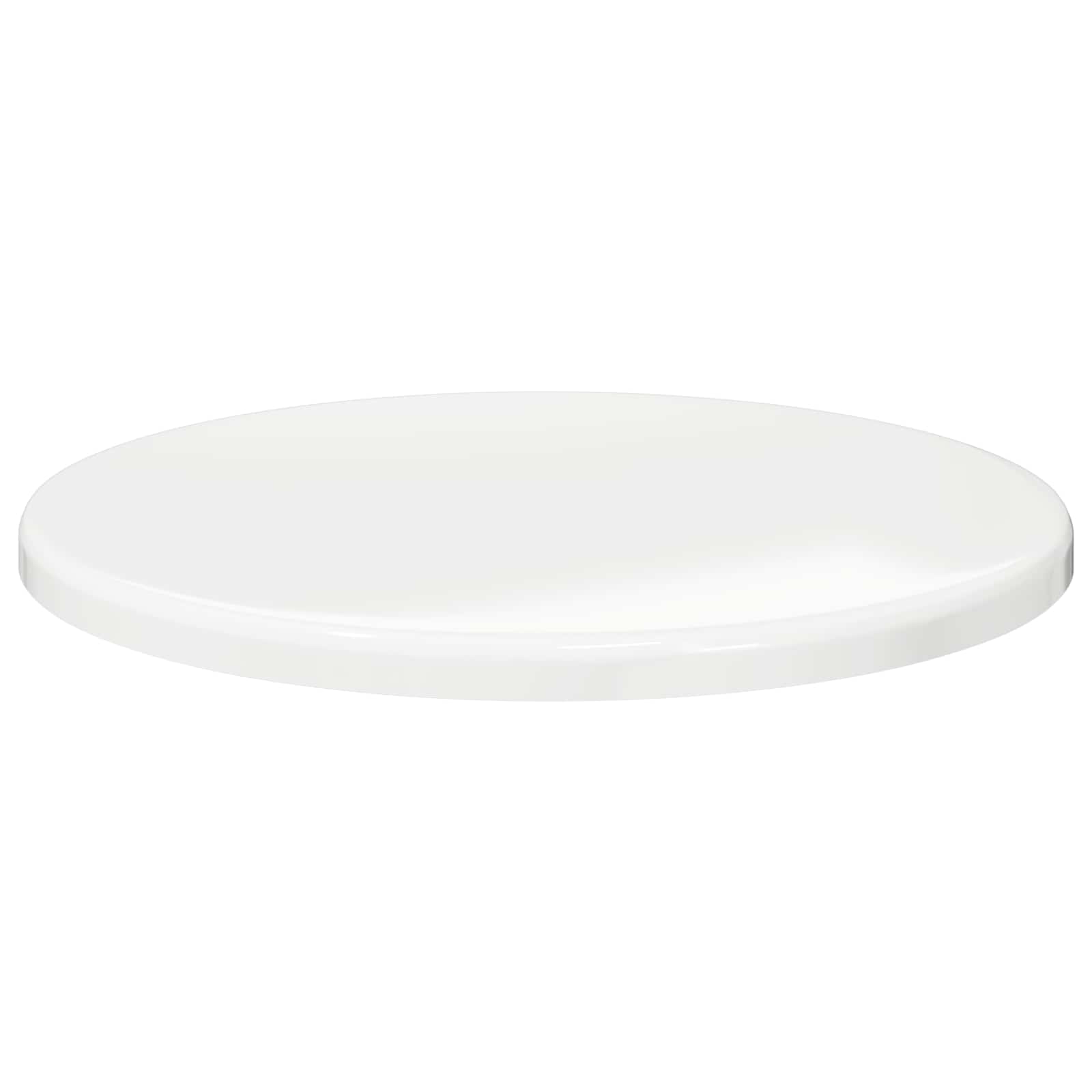 vidaXL Table Top Ø 60 x 1.5 cm Round Engineered Wood High Gloss White 5