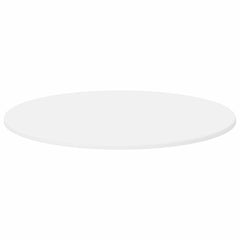 vidaXL Table Top Ø 70 x 1.5 cm Round Engineered Wood White 5