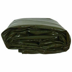 vidaXL Tarpaulin 650g / m² Olive Green 1.5 x 10 m 4