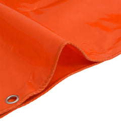 vidaXL Tarpaulin 650g / m² Orange 2.5 x 4.5 m Canvas with PVC Coating 6