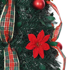 Artificial Christmas Tree Green 120 cm PVC 185 cm