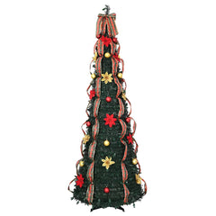 Artificial Christmas Tree Green 120 cm PVC 185 cm
