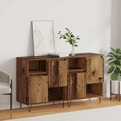 Sideboards Engineered Wood 2 pcs Old wood