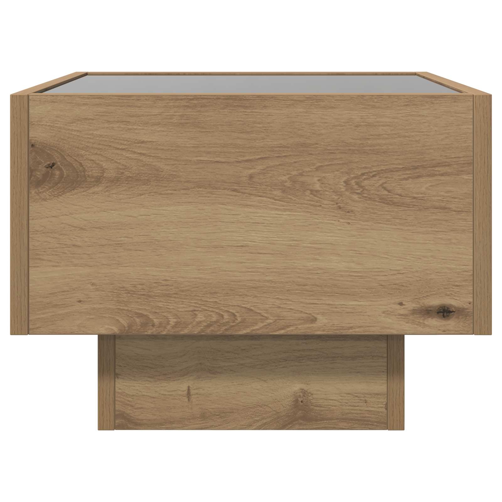 vidaXL Coffee Table Artisan Oak 40 x 40 x 30 cm Engineered wood 6