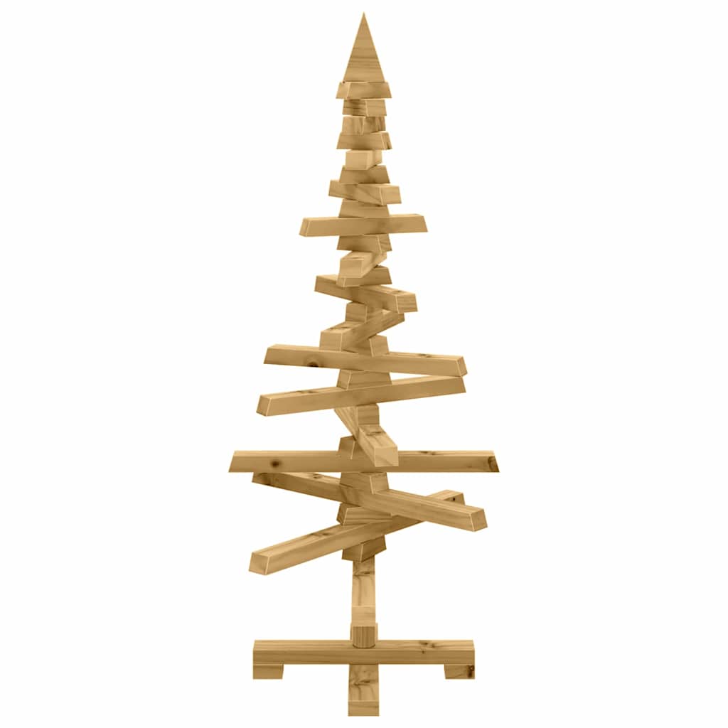 vidaXL Wooden Christmas Tree KOTKA Solid Pine Wood 5