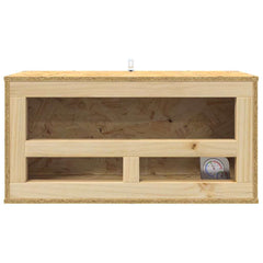 vidaXL Terrarium Brown 60 x 30 x 30 cm OSB 6