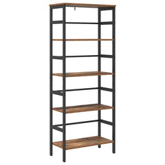 vidaXL Bookshelf 4-Tier 60 x 29.5 x 149 cm Engineered Wood Old Wood 2