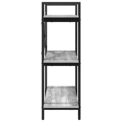 vidaXL Bookshelf 3-Tier 100 x 33.5 x 102 cm Engineered Wood 6