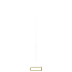 vidaXL Metal Christmas Tree Gold 181 cm Powder-coated steel 6