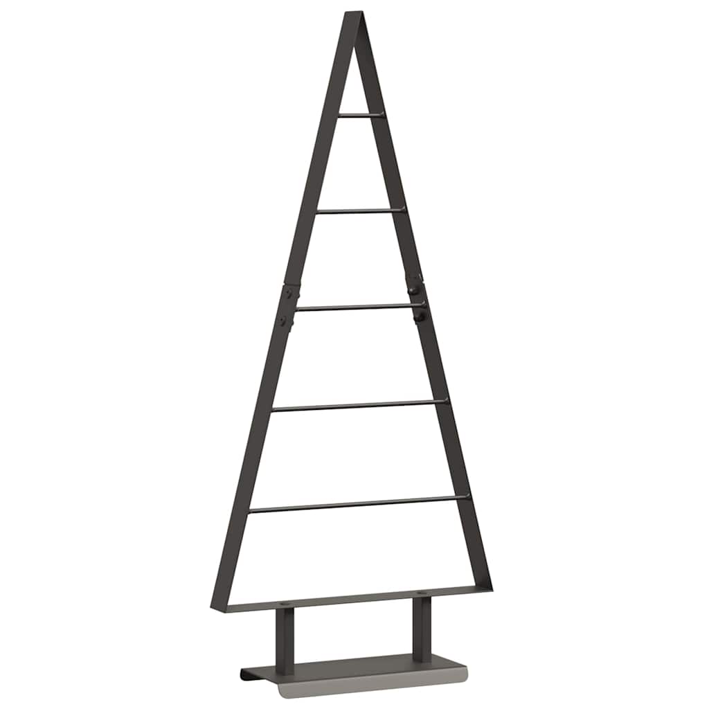 Metal Christmas Tree Black 90 cm, image 2