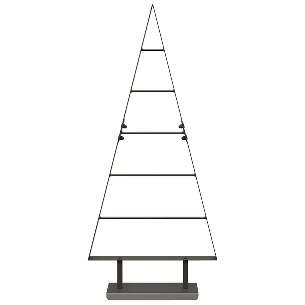 Metal Christmas Tree Black 90 cm, image 5