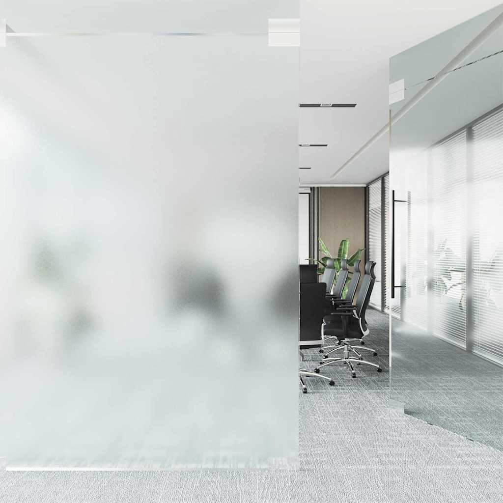 vidaXL Static Window Film Frosted Grey 90 x 2000 cm PVC 3