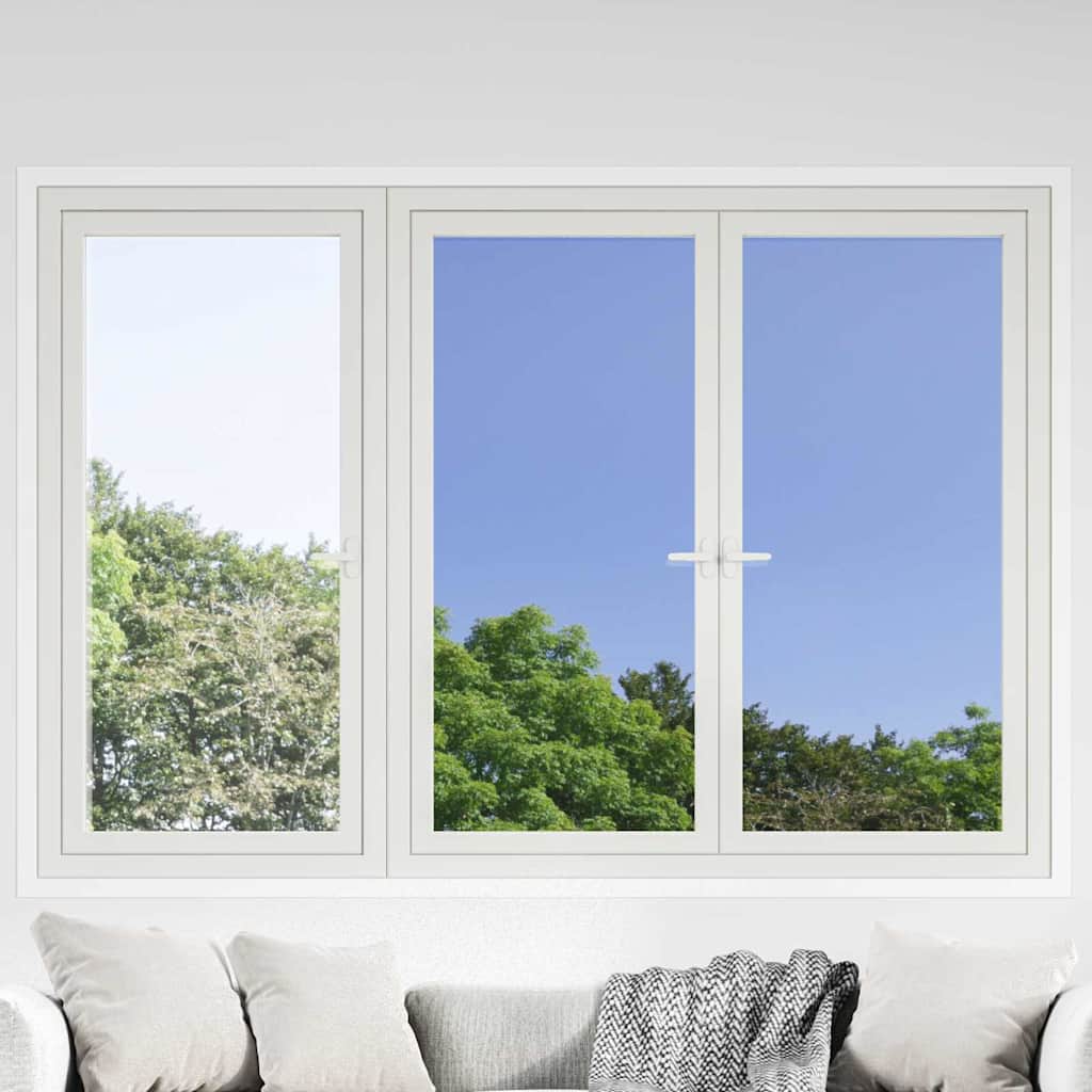 vidaXL Static Reflective Solar Window Film Silver 60 x 2000 cm PVC 1