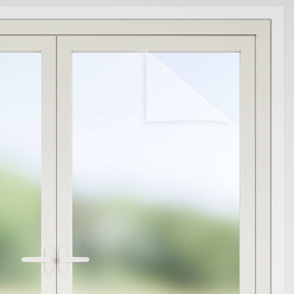 vidaXL Self-adhesive Window Film Frosted White 90 x 2000 cm PVC 4
