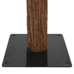 Slim Christmas Tree PVC Solid Pine wood Green without baubles