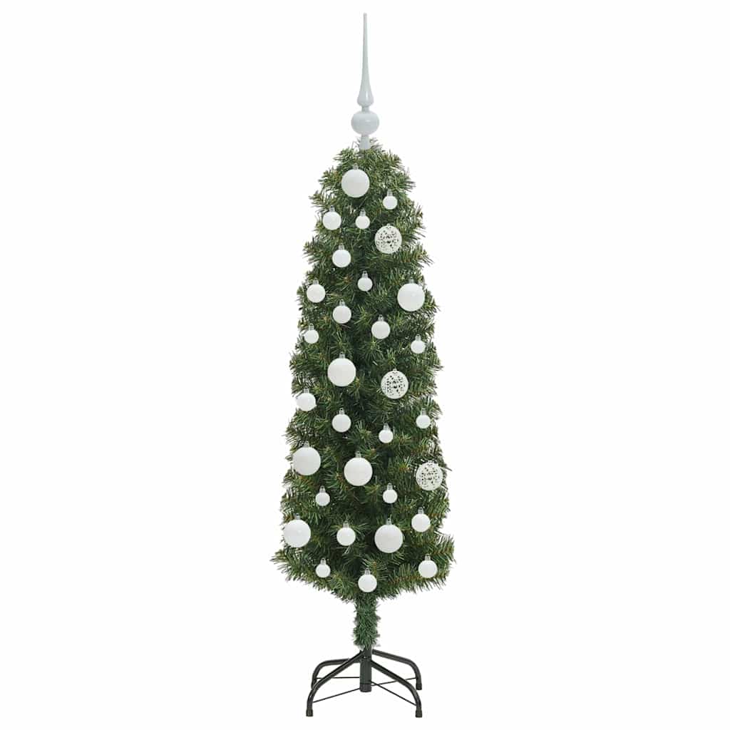 vidaXL Artificial Christmas Tree with 150 LEDs with Stand Green 120 cm 4
