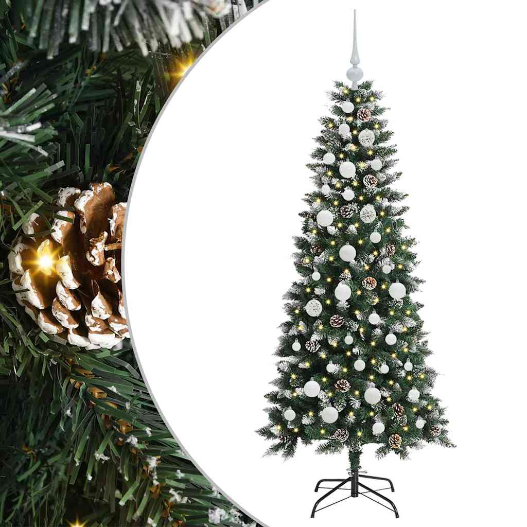 vidaXL Artificial Christmas Tree Green 150 cm 2