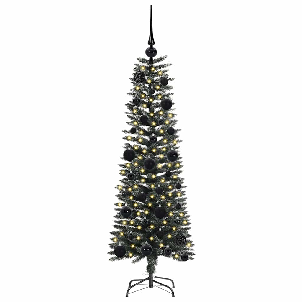 vidaXL Artificial Christmas Tree with 150 LEDs with Stand Green 120 cm 3