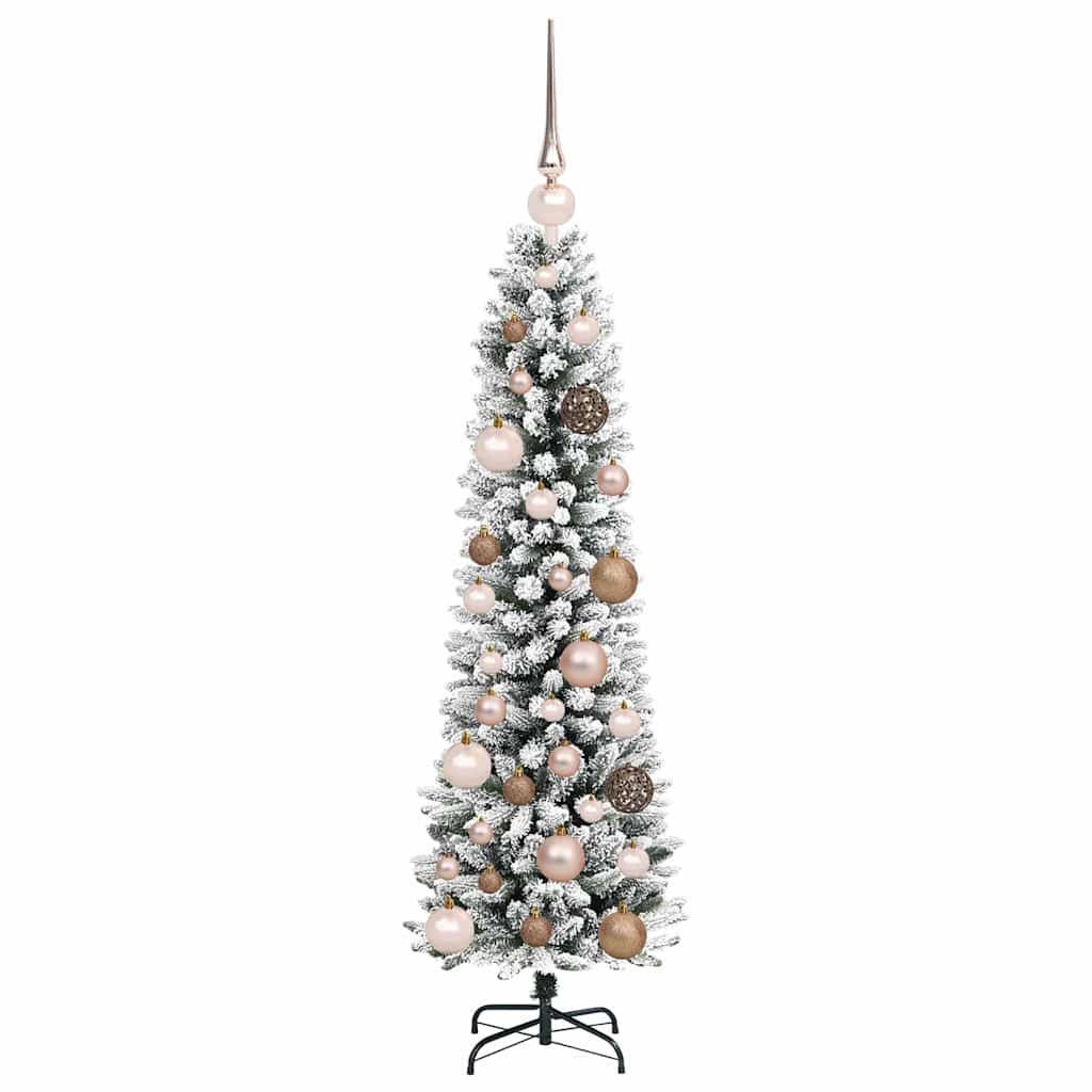 vidaXL Artificial Christmas Tree White 120 cm 4