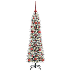 vidaXL Artificial Christmas Tree White 120 cm 3