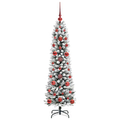 vidaXL Artificial Christmas Tree White 120 cm 4
