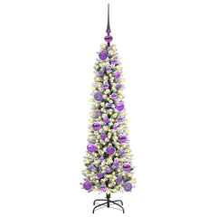 vidaXL Artificial Christmas Tree White 120 cm 3