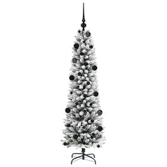 vidaXL Artificial Christmas Tree White 150 cm 4