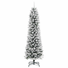 vidaXL Artificial Christmas Tree White 150 cm 5