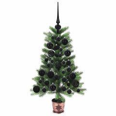 vidaXL Christmas Tree with 150 LEDs with Stand Green 65 cm PE 4