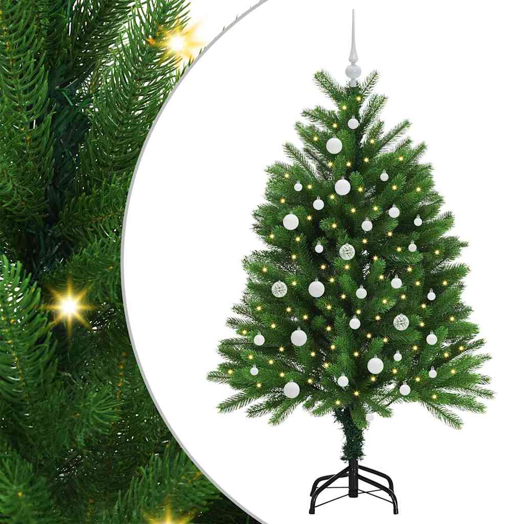 vidaXL Christmas Tree with 150 LEDs with Stand Green 120 cm PE 2