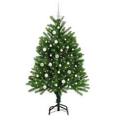 vidaXL Christmas Tree with 150 LEDs with Stand Green 120 cm PE 3