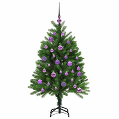 vidaXL Christmas Tree with 150 LEDs with Stand Green 120 cm PE 4