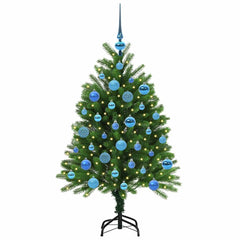 vidaXL Christmas Tree with 150 LEDs with Stand Green 120 cm PE 3