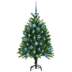 vidaXL Christmas Tree with 150 LEDs with Stand Green 120 cm PE 4
