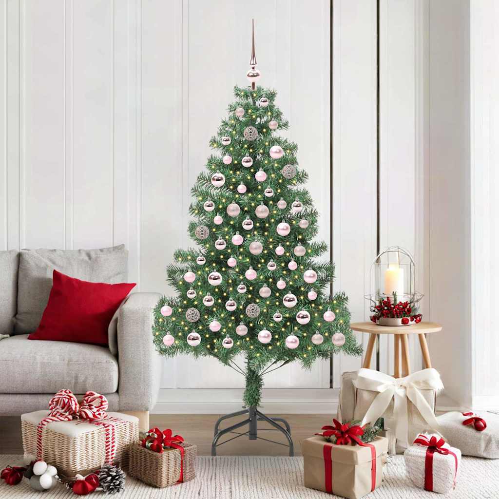 vidaXL Christmas Tree PVC 180 cm Green