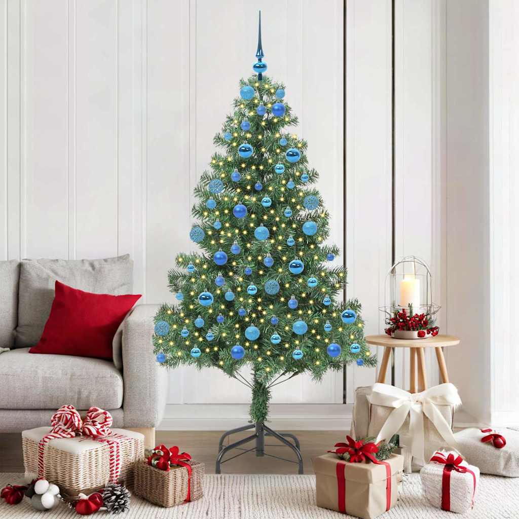 vidaXL Christmas Tree PVC 180 cm Green