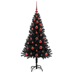 vidaXL Christmas Tree Black 120 cm PVC 4