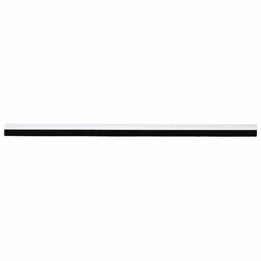 vidaXL Screw-on Door Brush Seals 12 pcs White 100 cm Aluminium Alloy 2