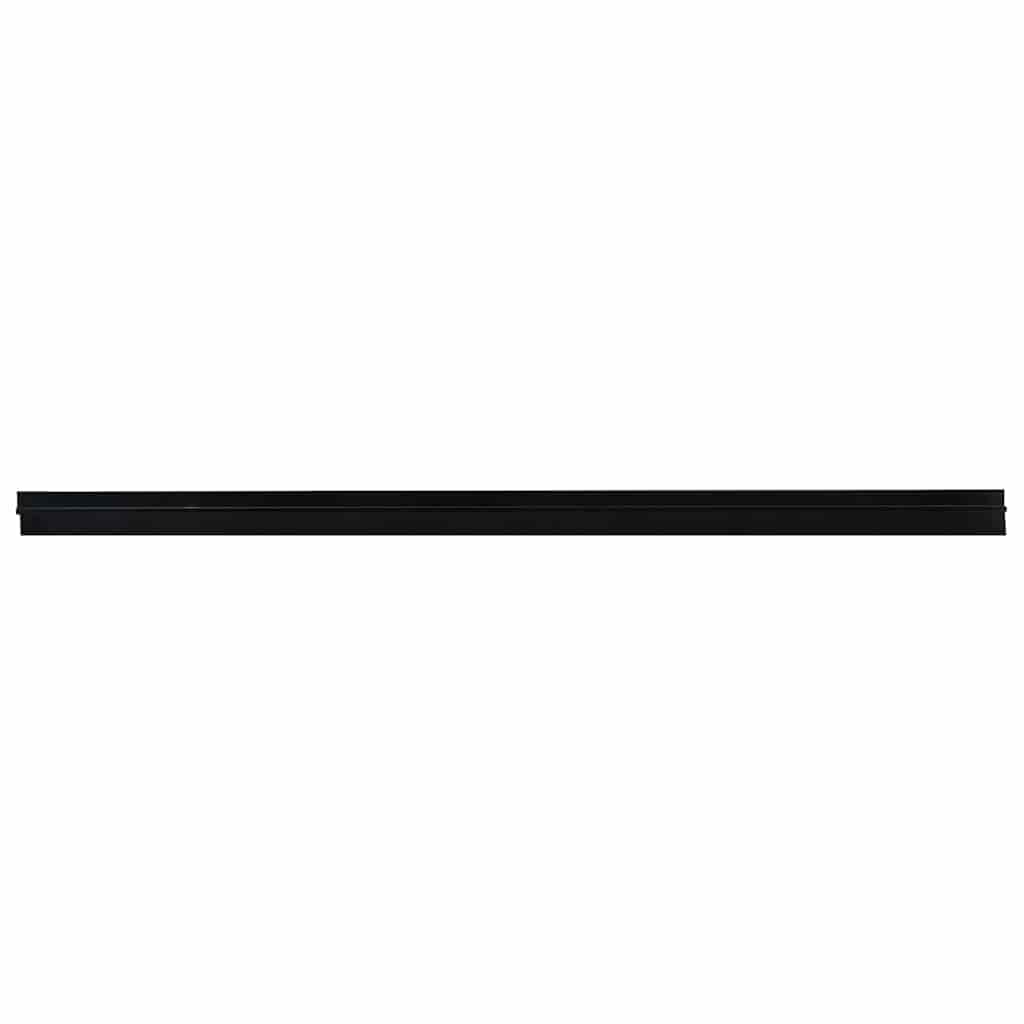 vidaXL Self-adhesive Door Brush Seals 12 pcs 100 cm Aluminium Alloy 2