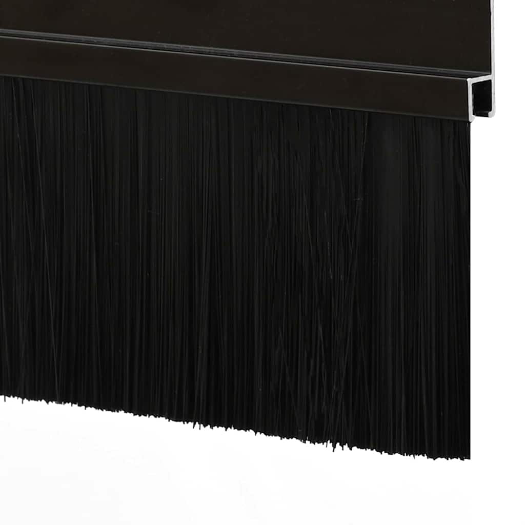 vidaXL Self-adhesive Door Brush Seals 12 pcs 100 cm Aluminium Alloy 6